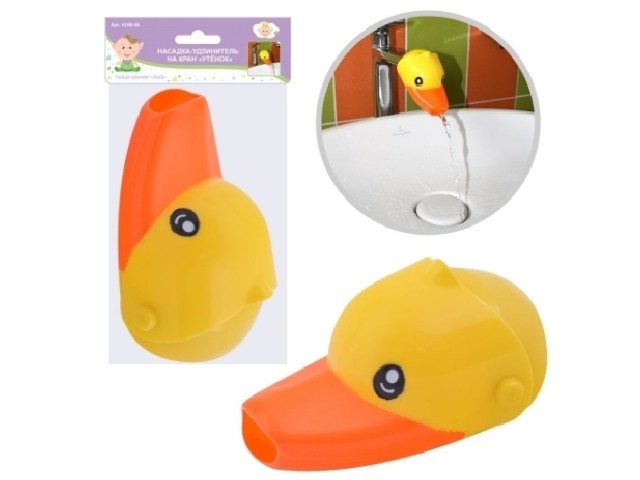 Насадка-удлинитель на кран Утенок длина 10 см VL90-46